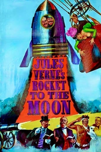Movie poster for Jules Verne's Rocket to the Moon