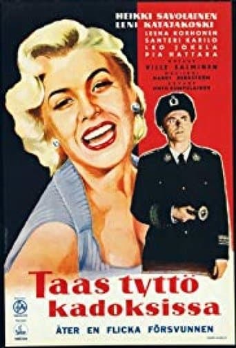 Movie poster for Taas tyttö kadoksissa!