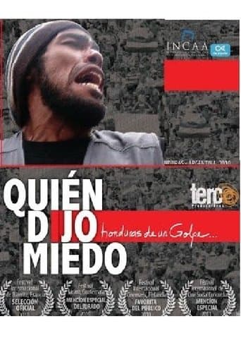 Movie poster for We Are Not Afraid: Inside the Coup in Honduras