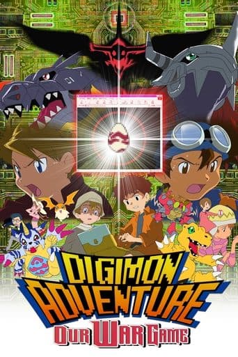 Movie poster for Digimon Adventure: Our War Game