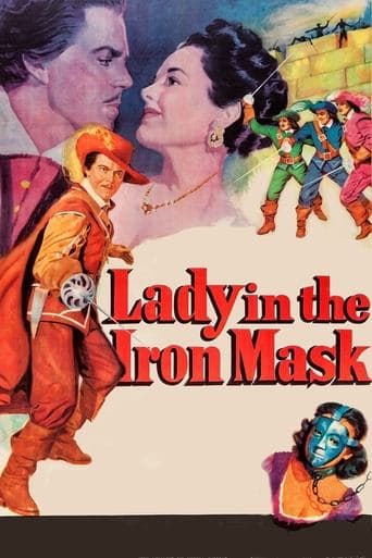 Movie poster for Lady in the Iron Mask