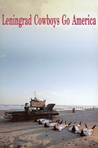 Movie poster for Leningrad Cowboys Go America