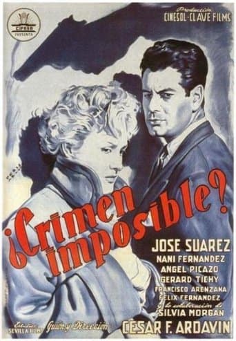 Movie poster for ¿Crimen imposible?