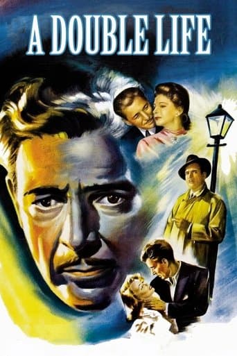Movie poster for A Double Life