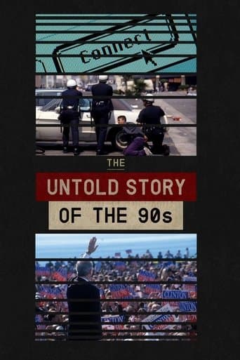 Movie poster for The Untold Story of the 90s