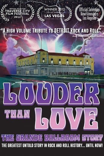 Movie poster for Louder Than Love: The Grande Ballroom Story