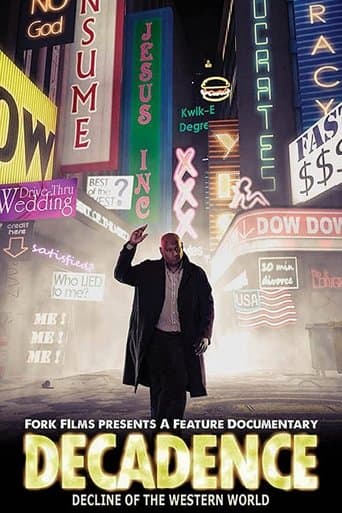 Movie poster for Decadence: Decline of the Western World