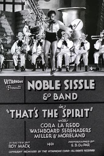 Movie poster for That's the Spirit
