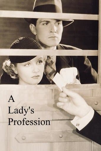 Movie poster for A Lady's Profession