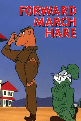 Movie poster for Forward March Hare