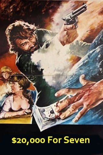 Movie poster for Twenty Thousand Dollars for Seven