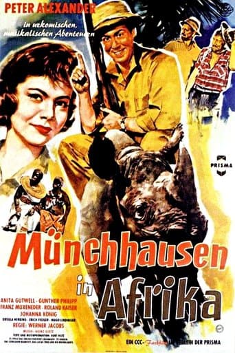 Movie poster for Münchhausen in Afrika
