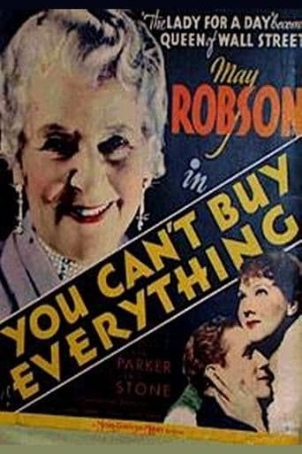 Movie poster for You Can't Buy Everything