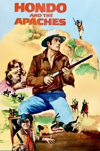 Movie poster for Hondo and the Apaches