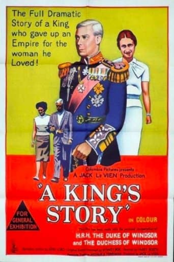 Movie poster for A King's Story