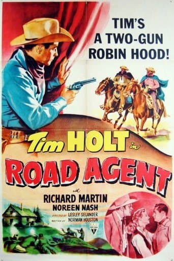 Movie poster for Road Agent