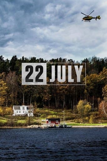 Movie poster for 22 July
