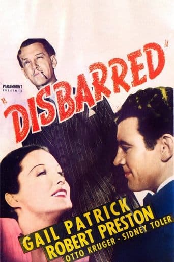 Movie poster for Disbarred