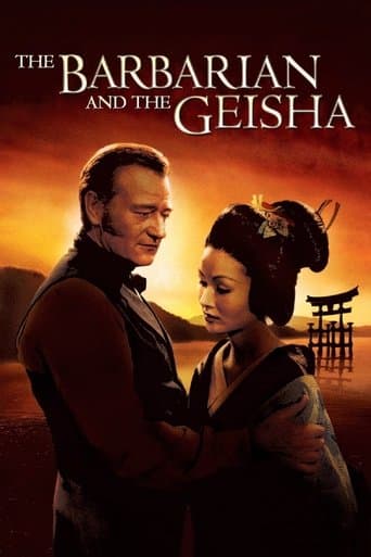 Movie poster for The Barbarian and the Geisha