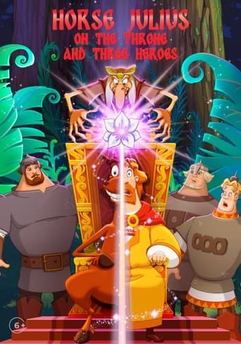 Movie poster for Horse Julius on the Throne and Three Heroes