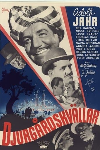 Movie poster for Djurgårdskvällar