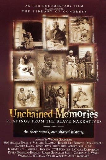 Movie poster for Unchained Memories: Readings from the Slave Narratives