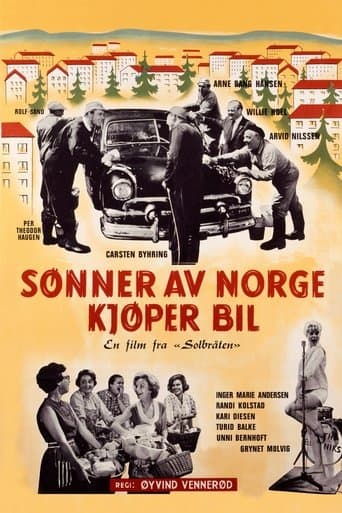 Movie poster for Sønner av Norge kjøper bil