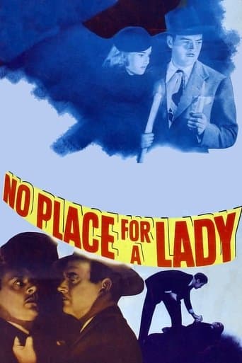 Movie poster for No Place for a Lady
