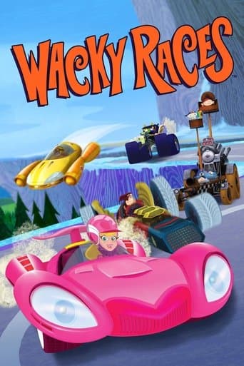 Movie poster for Wacky Races