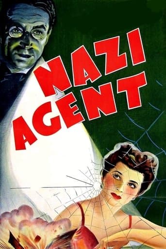 Movie poster for Nazi Agent