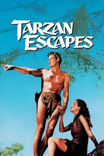 Movie poster for Tarzan Escapes