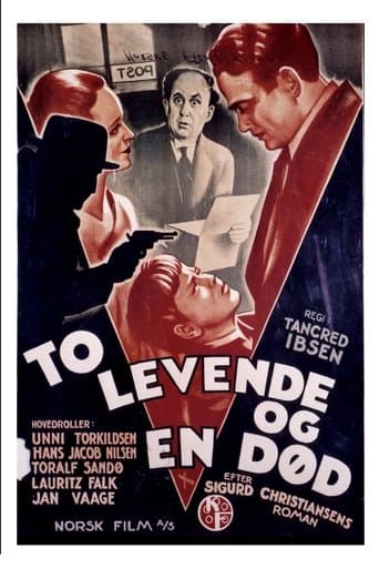 Movie poster for Two Living and One Dead