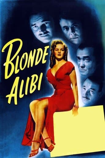 Movie poster for Blonde Alibi