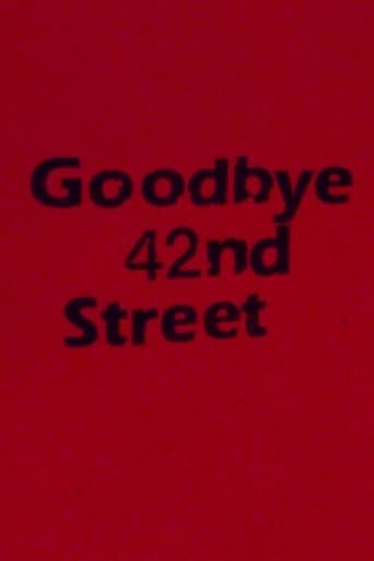 Movie poster for Goodbye 42nd Street