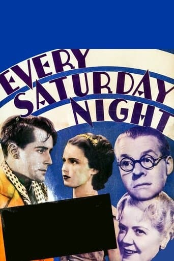 Movie poster for Every Saturday Night