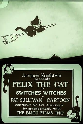 Movie poster for Felix the Cat Switches Witches