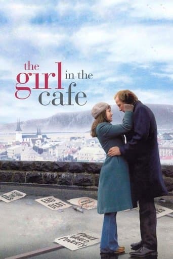 Movie poster for The Girl in the Café