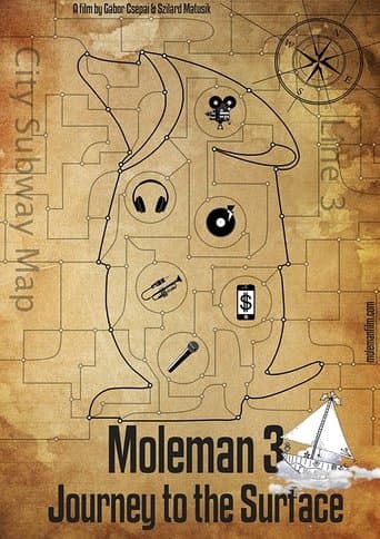 Movie poster for Moleman 3: Journey to the Surface