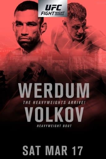 Movie poster for UFC Fight Night 127: Werdum vs. Volkov