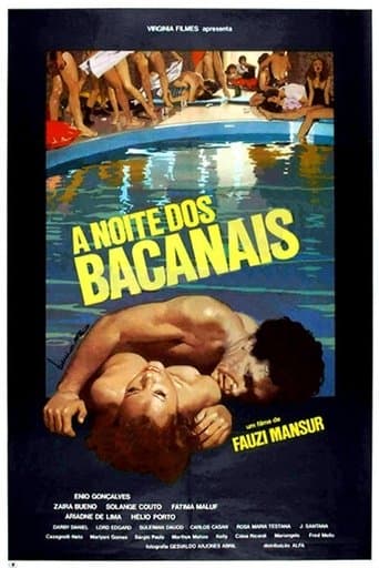 Movie poster for A Noite dos Bacanais
