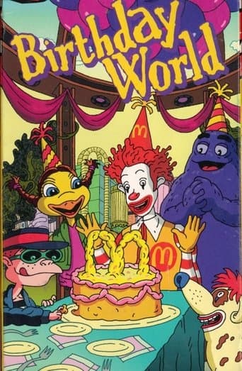 Movie poster for The Wacky Adventures of Ronald McDonald: Birthday World