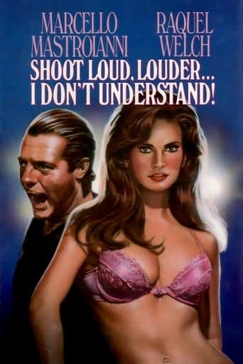 Movie poster for Shoot Loud, Louder... I Don't Understand