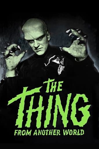 Movie poster for The Thing from Another World