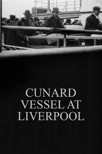 Movie poster for Cunard Vessel at Liverpool
