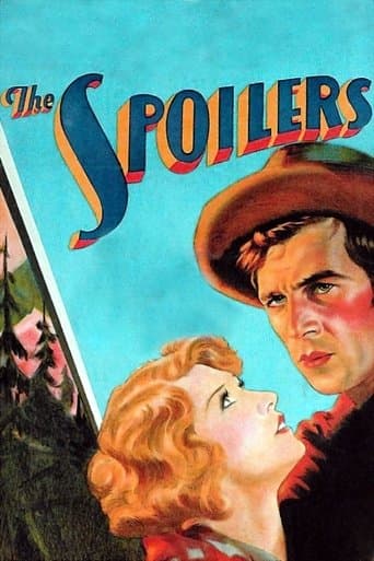 Movie poster for The Spoilers