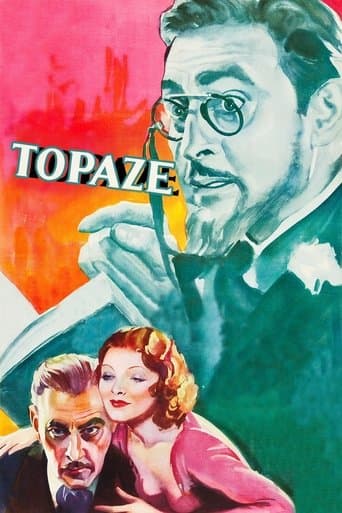 Movie poster for Topaze