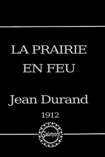 Movie poster for La prairie en feu