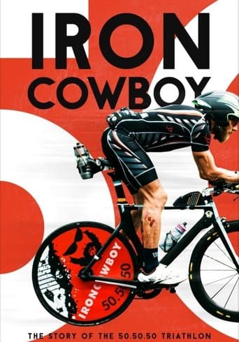 Movie poster for Iron Cowboy: The Story of the 50.50.50 Triathlon