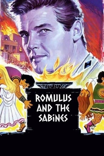 Movie poster for Romulus and the Sabines