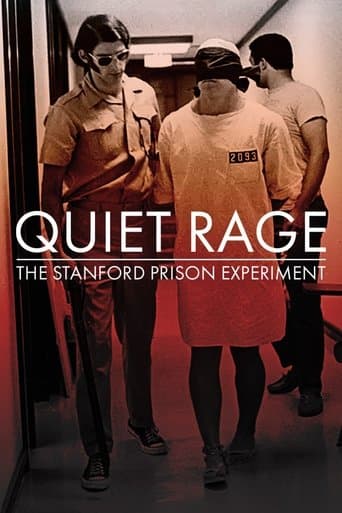 Movie poster for Quiet Rage: The Stanford Prison Experiment